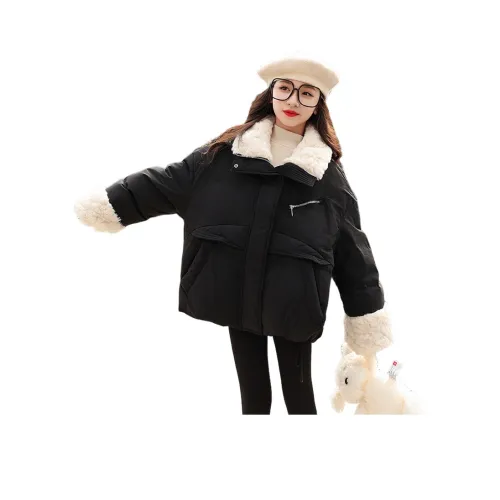 Rindu Осенний пуховик черного цвета для детей