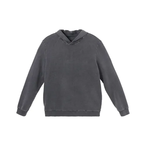 Mr.Bu Ink Stone Gray Men's Sweatshirts