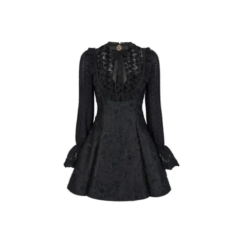 YINLEI Длинное платье с длинными рукавами женское