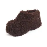 Коричневый с флисовой подкладкой