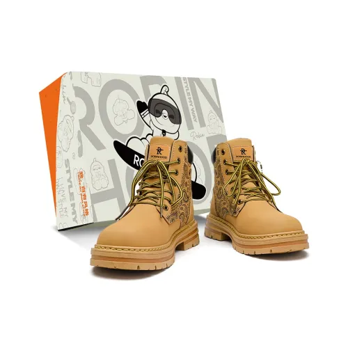 ROBINHOOD Ankle Длина (размер в длину) Мартин Boot Men's Box Включено