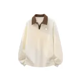 Молоко Белый (Укладка Кошка Лежащая Пух Пуховые куртки Логотип на груди)