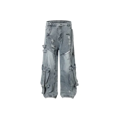 BEAR UNION Джинсы Унисекс Light Синий