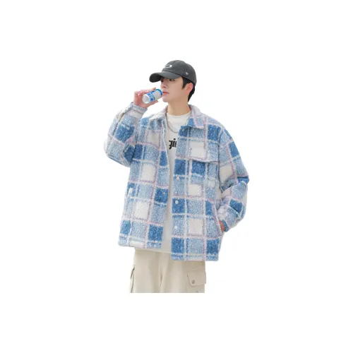 SXSY Небесно-голубой унисекс куртки