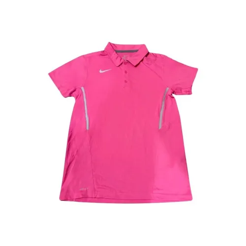 nike Мужская Поло Розовая Красная