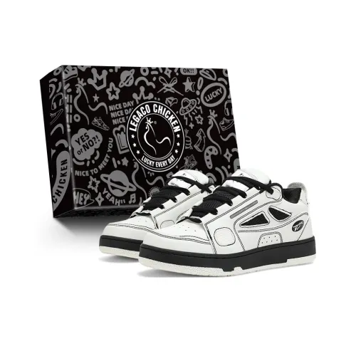 Legaco Chicken Шокабойеры Устойчивые к износу Противоскользящие Низкие Кроссовки для скейтбординга Унисекс