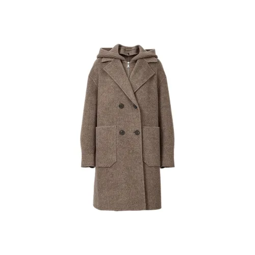 Hopeshow Регби Коричневый 033 Женское Пальто