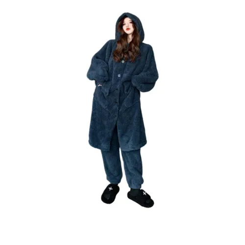 TELENT Темно-синий Синий Женские Пижамные Комплекты