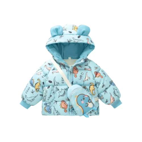 Деревянные дома Хлопковый пуховик для детей 3-7 лет