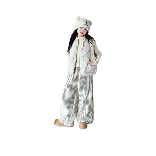 Rindu Повседневный Спортивный Комплект из 3-х Штанов Белый Детский