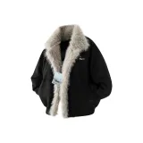 Черный [Улучшенный, съемный, металлический логотип бренда, булавка]