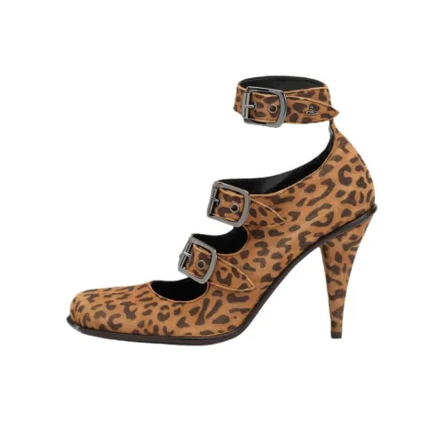 Vivienne Westwood Savage Каблук Конусный каблук Высокие каблуки Женские Коричневый