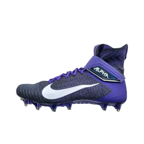 Nike Alpha Menace Elite 2 Футбольные бутсы Мужские Черные Фиолетовые