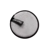 Сатин, черный, край, серый