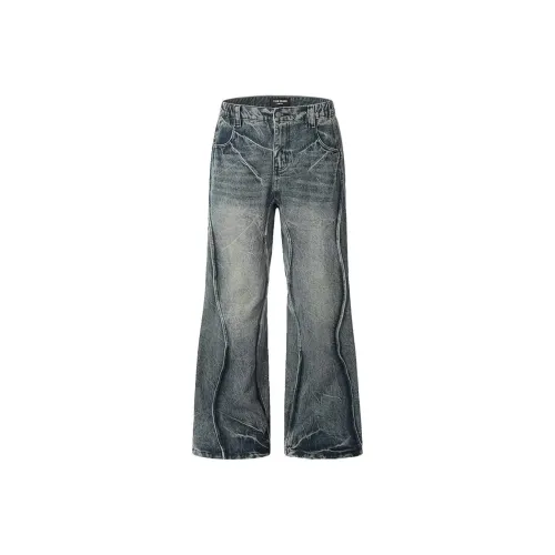 PLQV Синий Мужской Джинсы