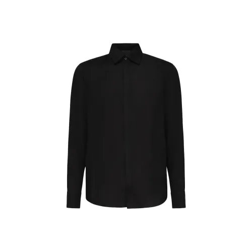 JOHN RICHMOND Мужские черные рубашки