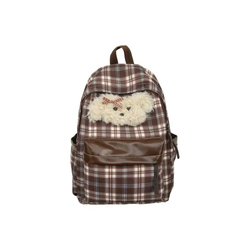 Idle Moon Нейлон Рюкзак Стандартный Женские Коричневый