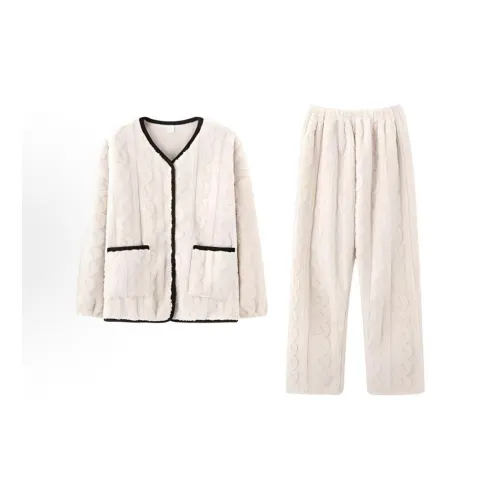 Beerus Белый CHANEL Inspired Наборы одежды Женские Пижамные комплекты