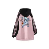 Розовый и черный, с флисовой подкладкой (высококачественный флис)