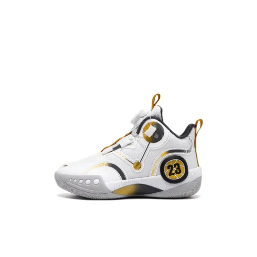 LONGDUIZHANG Детская баскетбольная обувь MID Топ Kids