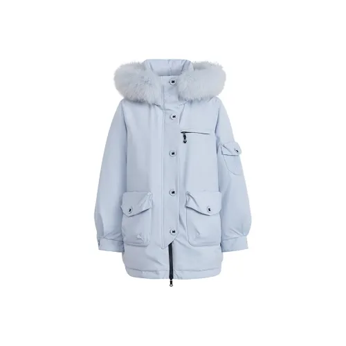 KUOSE Синий Женские Пуховики