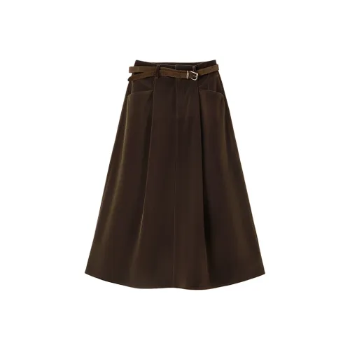 XIANGYING Повседневная длинная юбка женская