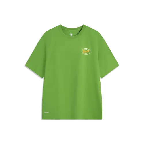 Подкладка из ивового листа зеленый мужские T-рубашки