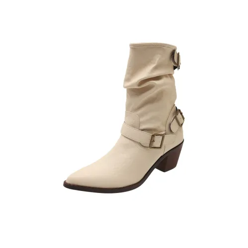 WOXXXN Ботильоны Бежевые Женские