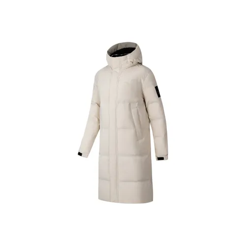 CHAOJIANTA LONG DOWN JACKET Унисекс Туманный Гора Белый