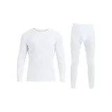 Круглый вырез белый