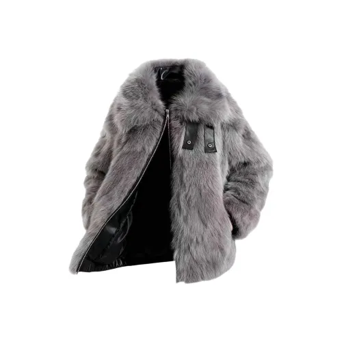 SZSX Lawn Серый Унисекс Бархатные куртки