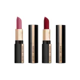 Двухкомпонентный комплект: #406 Черный чай, бархатный бальзам для губ 3,5 г + #64 Молоко, персик, бархатный бальзам для губ 3,5 г