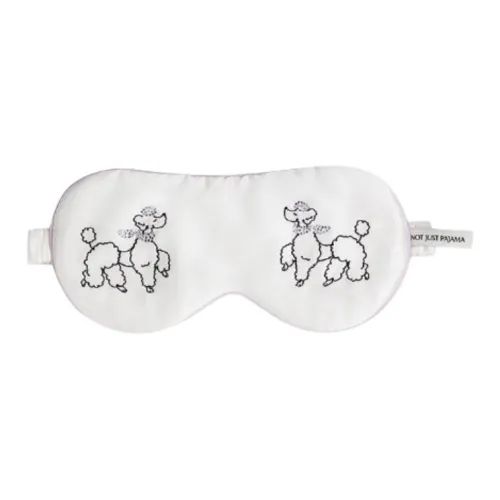 NOT JUST PAJAMA Тутовый шелк Патчи для глаз Унисекс Белый