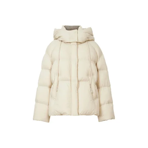 Hopeshow Light Beige 005 Women's Down Jackets