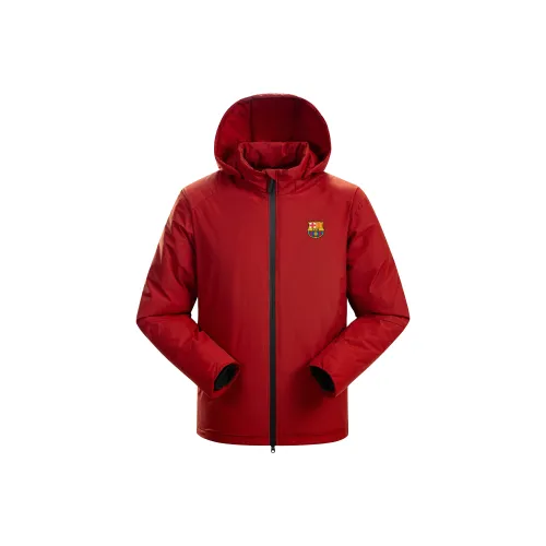 FCB ARCELONA Хлопковый пуховик унисекс