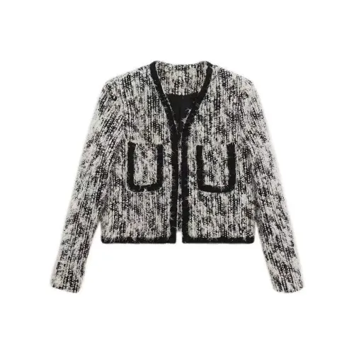 SIXUSICHOU Cropped Coat Women's