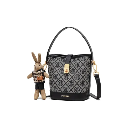 C°BANNER Ткань Синтетическая кожа Сумка Стандартная Женская Черная