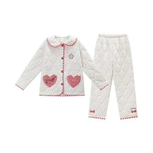 GUKOO x Disney Пижамный комплект Женские Светлый Темно-красный