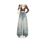 Винтажные синие штаны