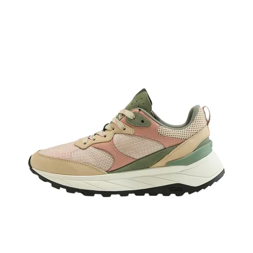 WOOLRICH Низкий топ Повседневная обувь Женская Бежевый Коралловый