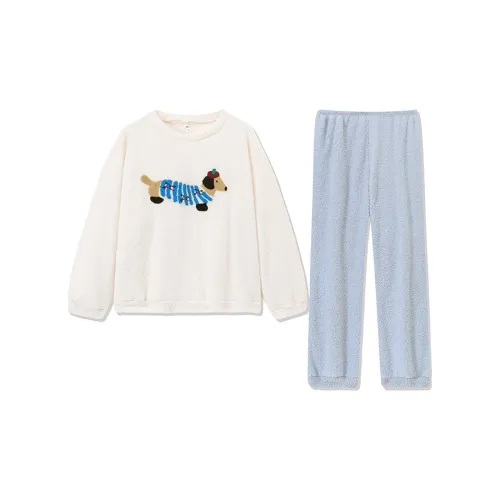 Write Now 5801 Apple Dog Women's Pajama Sets