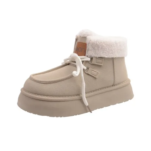 OLDDESIRE Сноубутсы Минималистский стиль Бежевый Женские