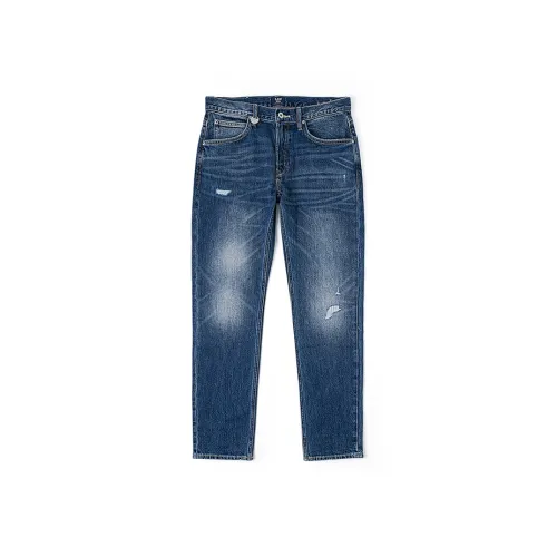 Lee Medium Blue Men's Jeans Ли Средне-синие Мужские Джинсы