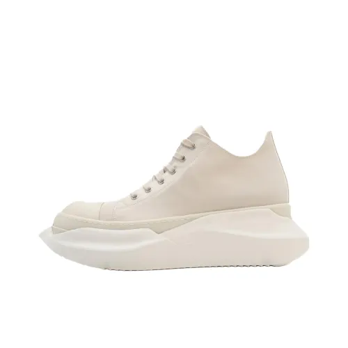 Rick Owens DRKSHDW Абстрактный Низкий Топ Повседневная Обувь Мужская Молочно-Белая