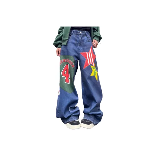 GEOGRE ALEX Синий Мужские Джинсы