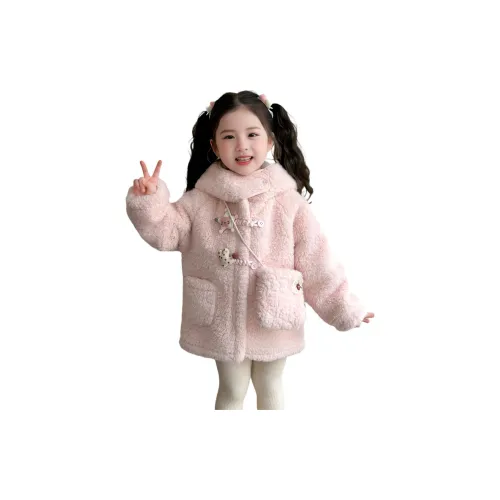 ZHIO Розовый Kids Натуральный и искусственный мех