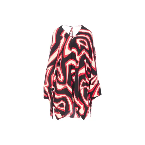 EMILIO PUCCI Длинное платье с длинными рукавами женское