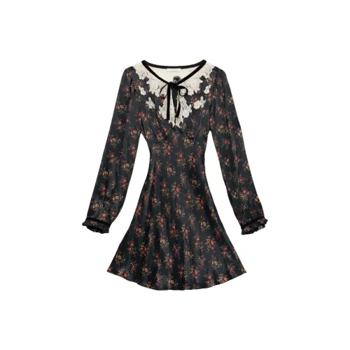 DOEN IVELINE Платье Длинное с длинными рукавами Женское