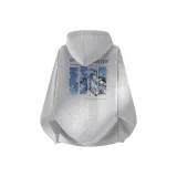 [Memory Foam Утолщенный и с Флисовой Подкладкой] Фотиния Серый (B Замороженная Гора Логотип на Груди _B Замороженная Гора Логотип на Спине)