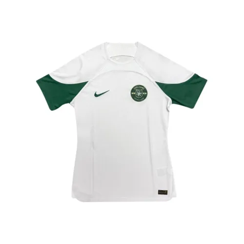 Nike Белый Унисекс Футбольные Джерси